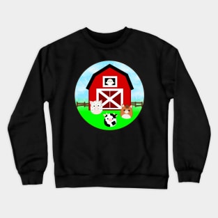 Farm Animals Crewneck Sweatshirt